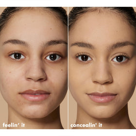 e.l.f. Hydrating Camo Concealer Light Sand texture swatch