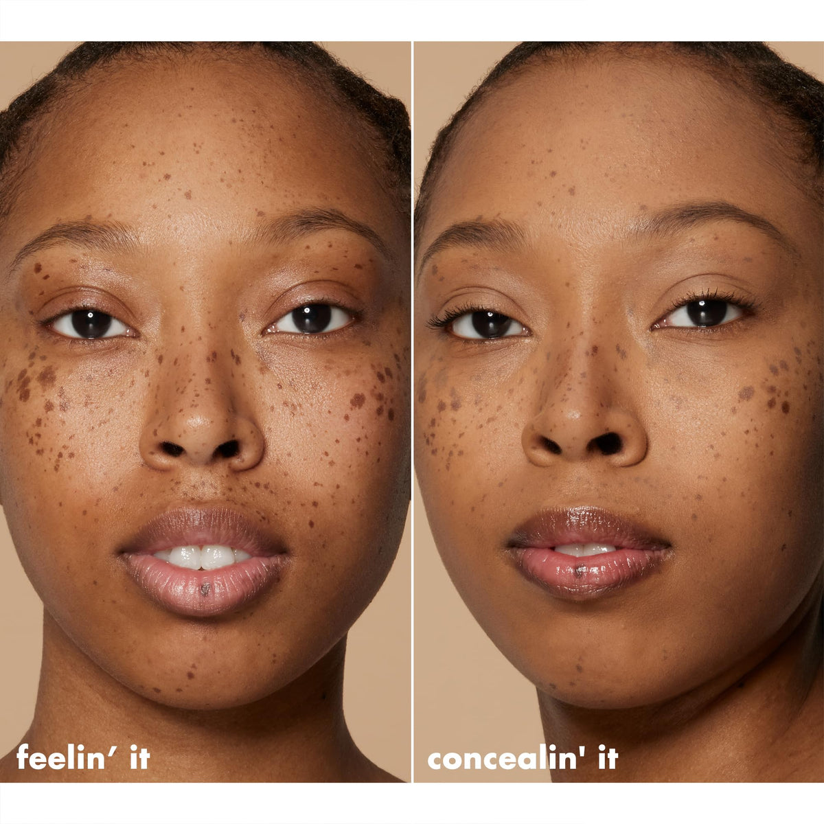 e.l.f. Hydrating Camo Concealer Tan Latte on skin swatch
