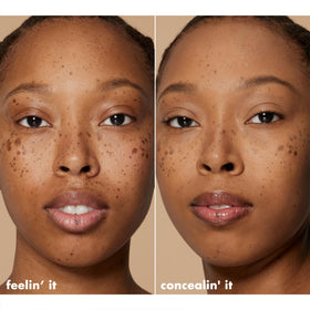 e.l.f. Hydrating Camo Concealer Tan Latte on skin swatch