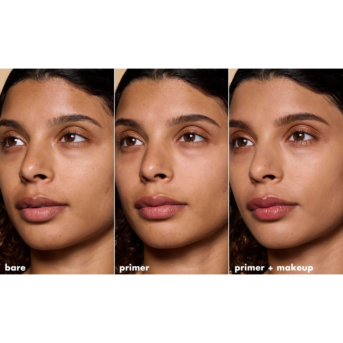 e.l.f. Hydrating Face Primer 60g with makeup products