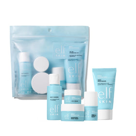 e.l.f. Jet Set Hydration Kit front view with all products