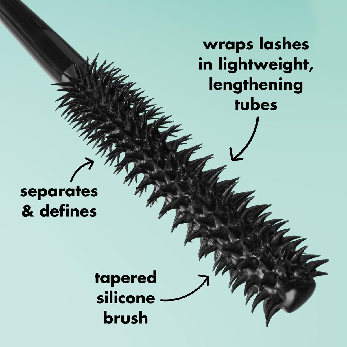 e.l.f. Lash XTNDR Mascara Soft Black applicator