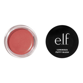 e.l.f. Luminous Putty Blush Belize front view with shimmer finish