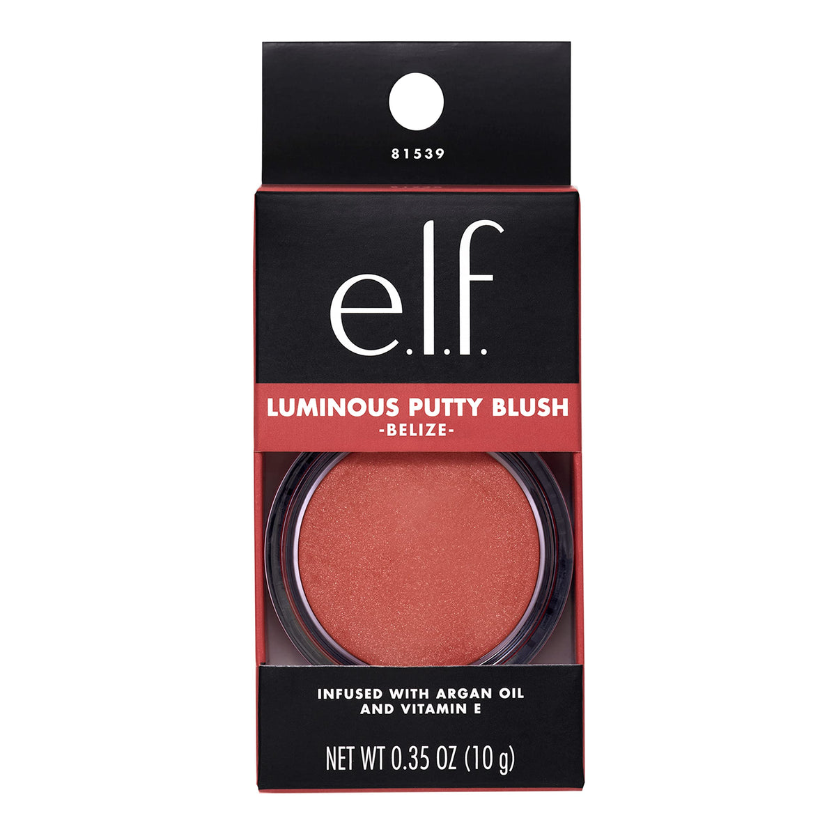 e.l.f. Luminous Putty Blush Belize packaging