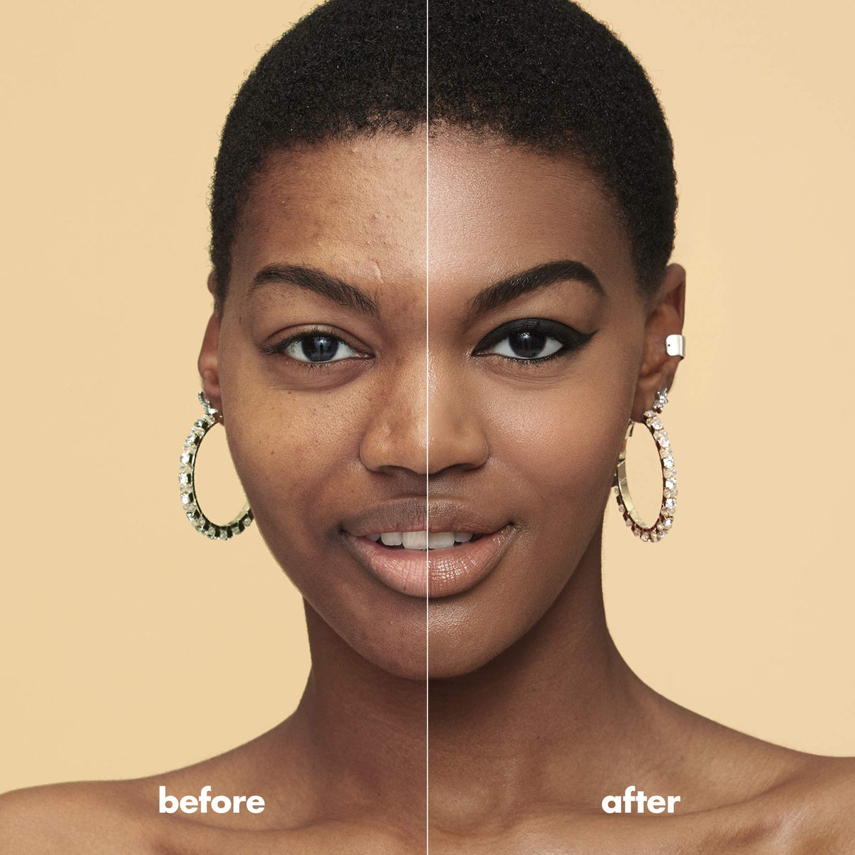 e.l.f. Luminous Putty Primer application on skin
