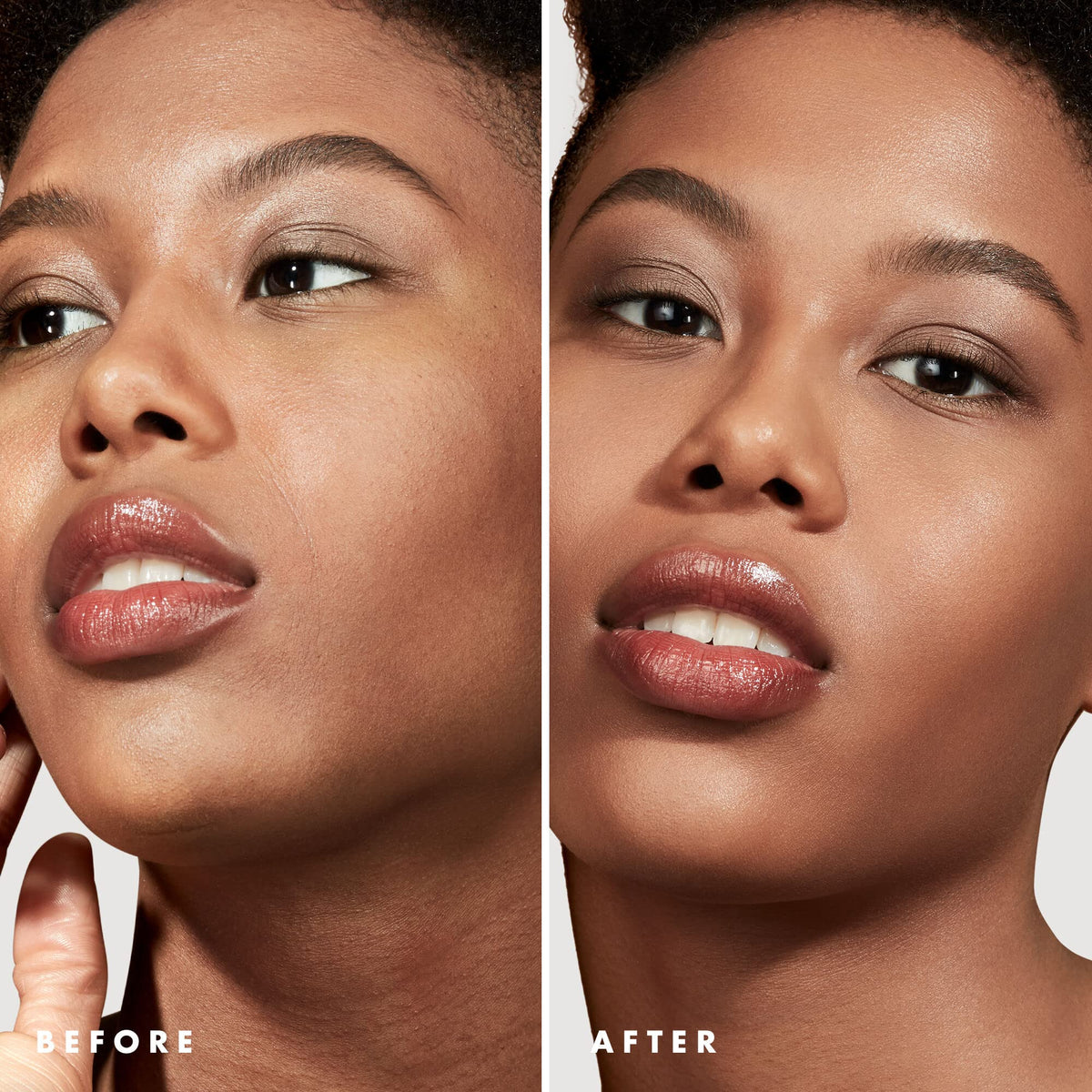 e.l.f. Mineral Infused Face Primer 60g application on skin