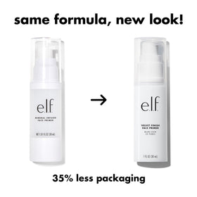 e.l.f. Mineral Infused Face Primer application on face