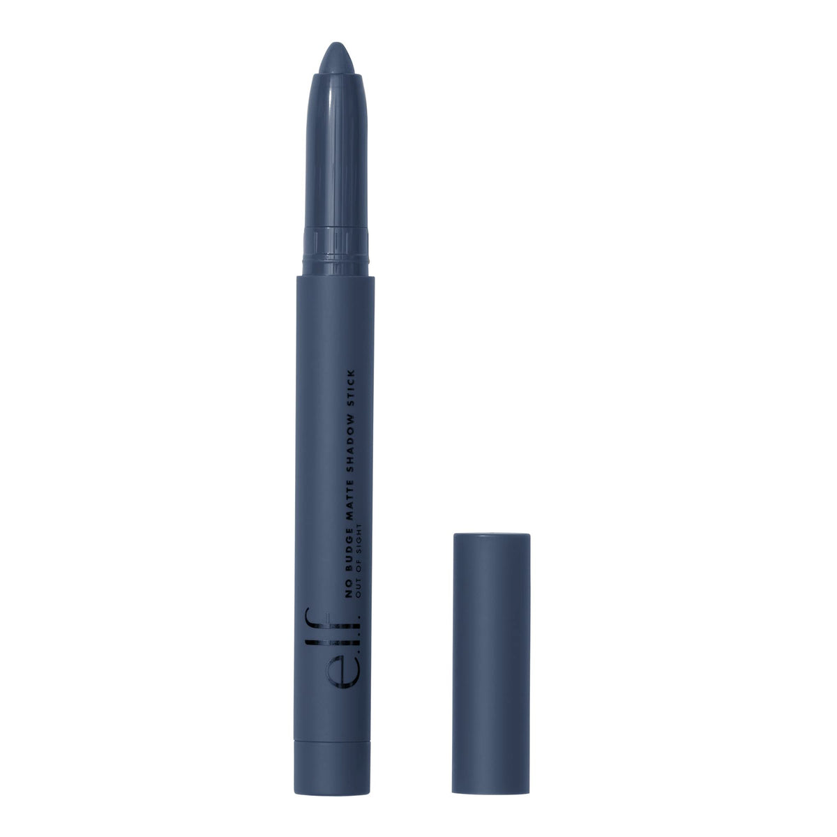 e.l.f. No Budge Matte Shadow Stick showing twist-up design