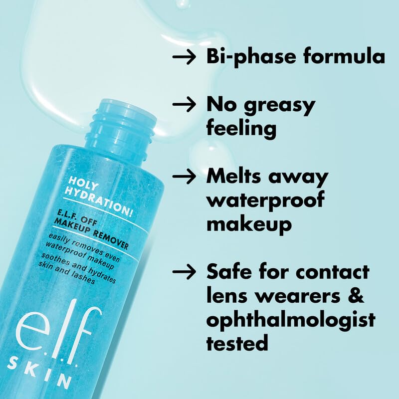 e.l.f. Off Makeup Remover cap open revealing applicator