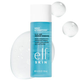 e.l.f. Off Makeup Remover front view with liquid inside