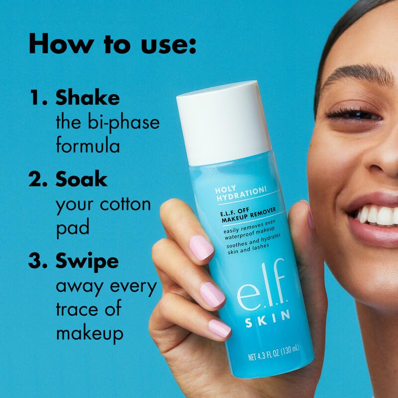 e.l.f. Off Makeup Remover in lifestyle setting on vanity