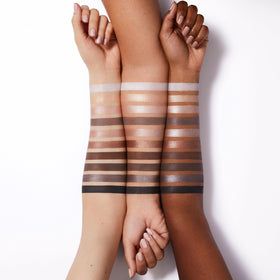 e.l.f. Perfect 10 Eyeshadow Palette close-up of creamy texture