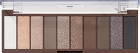 e.l.f. Perfect 10 Eyeshadow Palette front view with ten shades