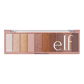 e.l.f. Perfect 10 Eyeshadow Palette in use on model's eyes