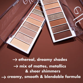 e.l.f. Perfect 10 Eyeshadow Palette Keep It Ethereal with applicator