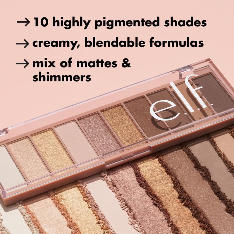 e.l.f. Perfect 10 Eyeshadow Palette packaging display