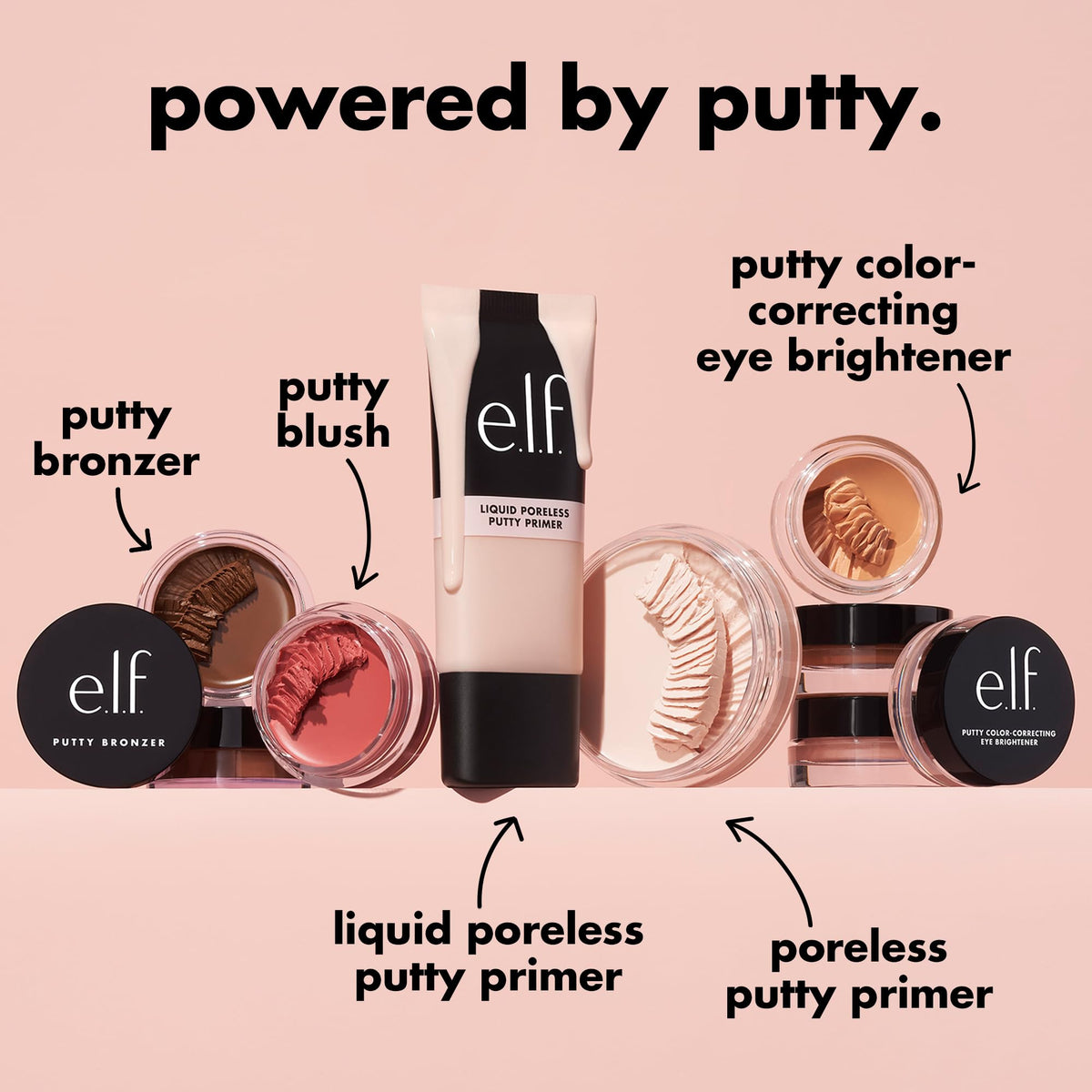 e.l.f. Poreless Face Primer on a makeup vanity