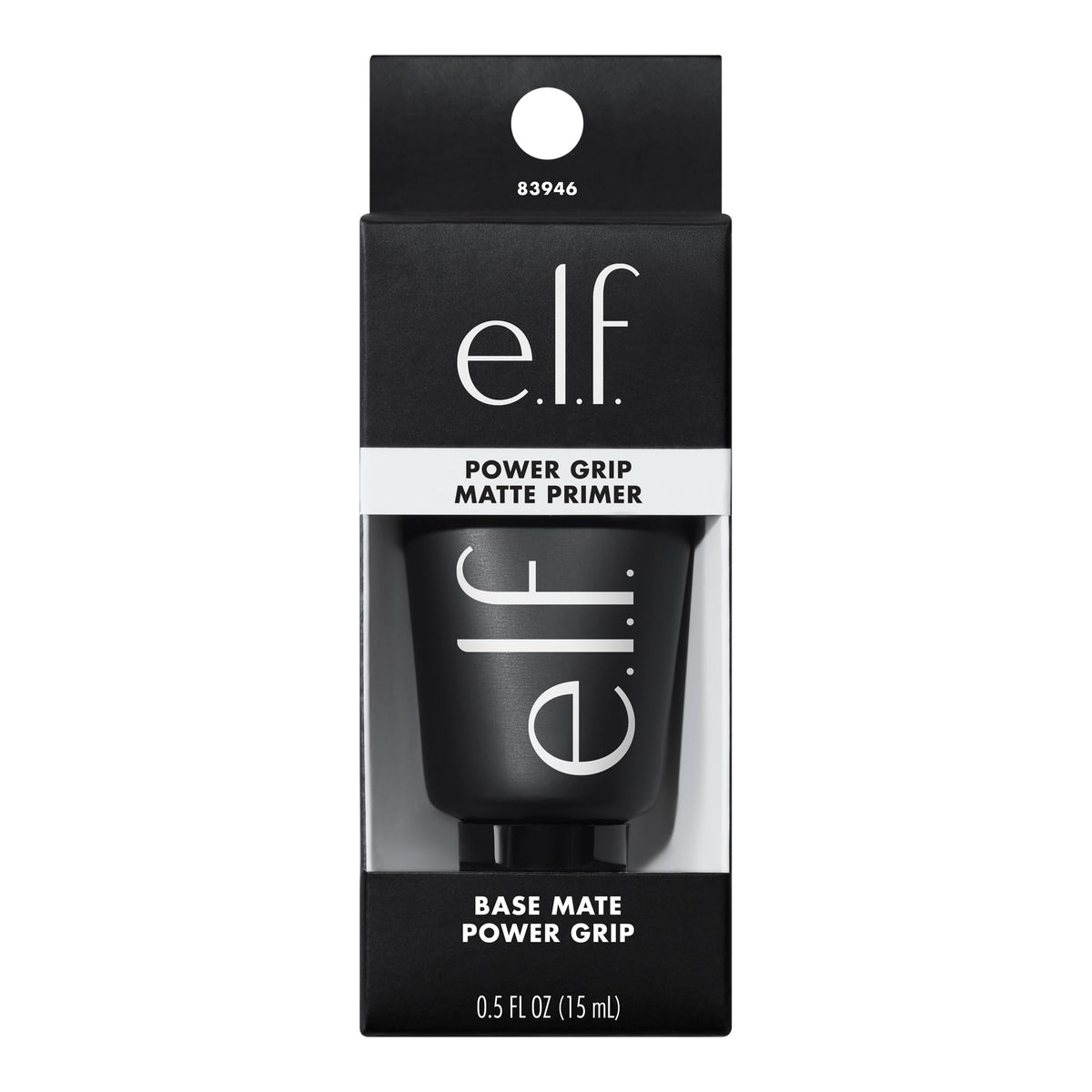e.l.f. Power Grip Matte Primer Mini with makeup brushes