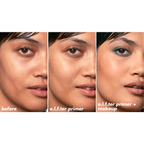 e.l.f. Power Grip Matte Primer with makeup products