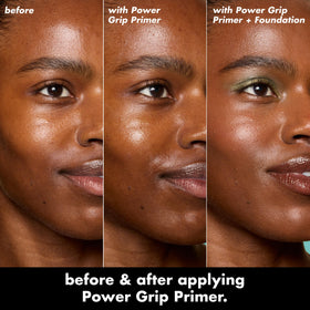 e.l.f. Power Grip Primer application on skin