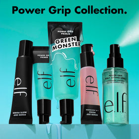 e.l.f. Power Grip Primer Mini with makeup brushes