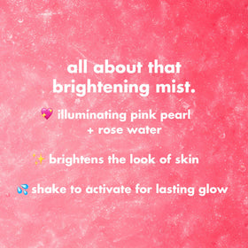 e.l.f. Power Grip Rosé Setting Spray application on skin