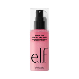 e.l.f. Power Grip Rosé Setting Spray on vanity