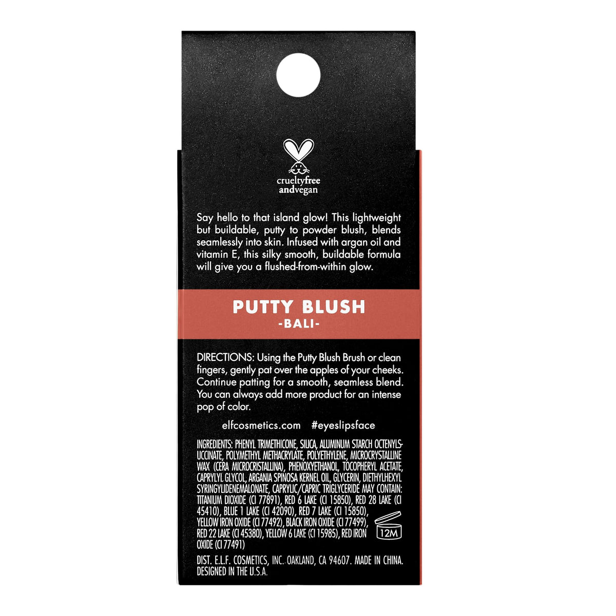 e.l.f. Putty Blush Bali close-up of product