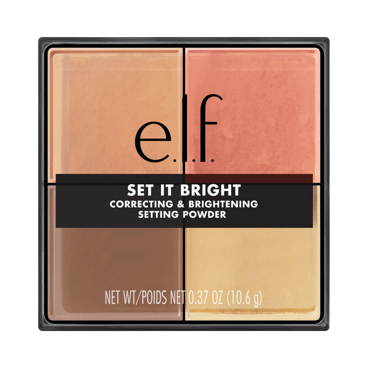 e.l.f. Set it Bright Powder Quad Deep-Rich front view