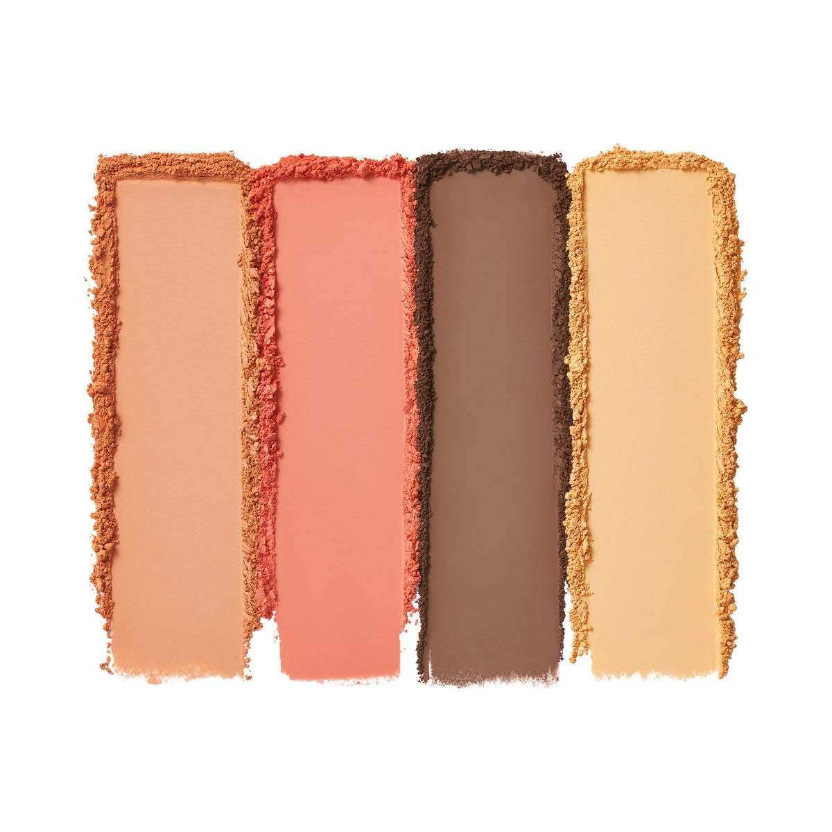 e.l.f. Set it Bright Powder Quad Deep-Rich shades close-up
