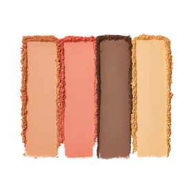 e.l.f. Set it Bright Powder Quad Deep-Rich shades close-up