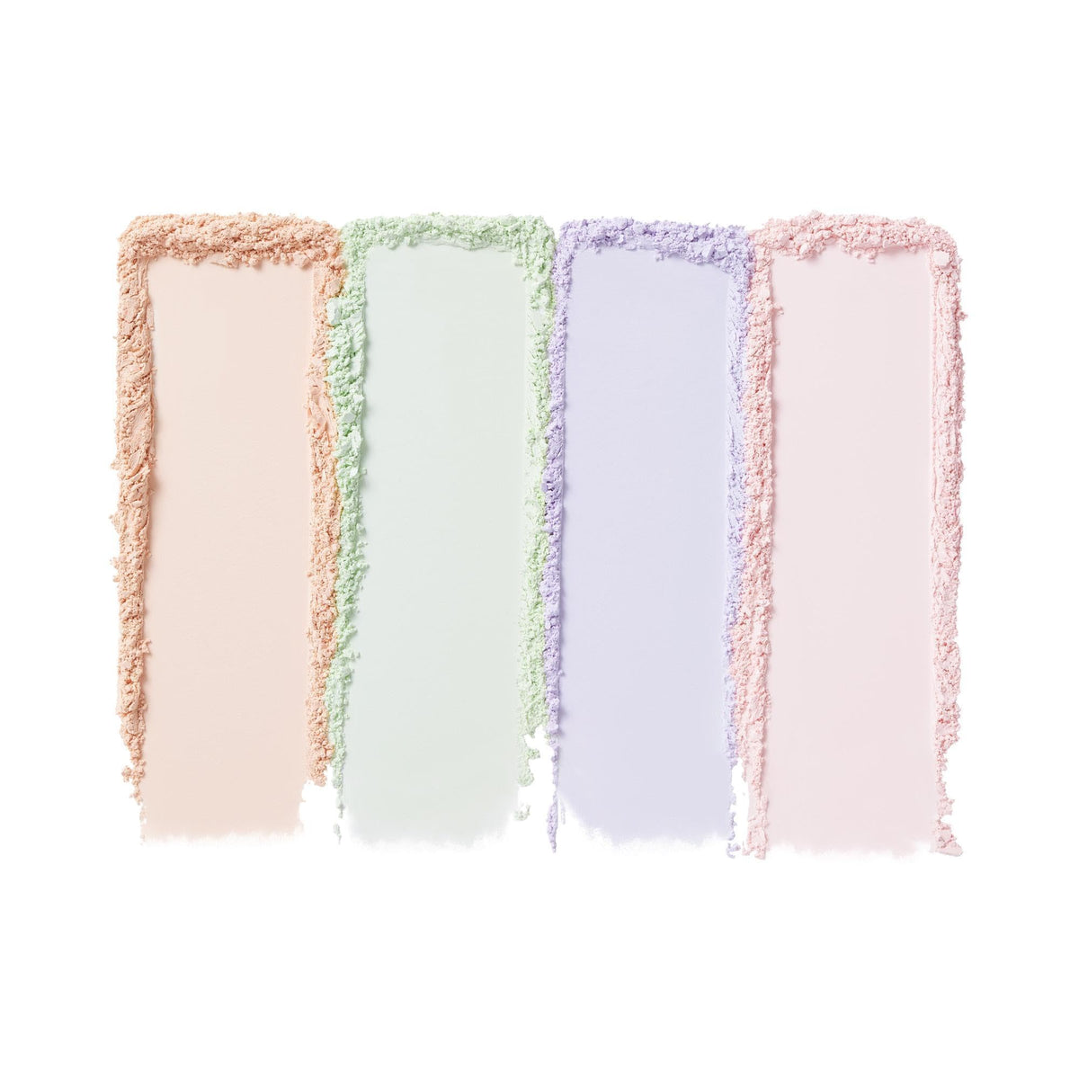 e.l.f. Set it Bright Powder Quad on a makeup table