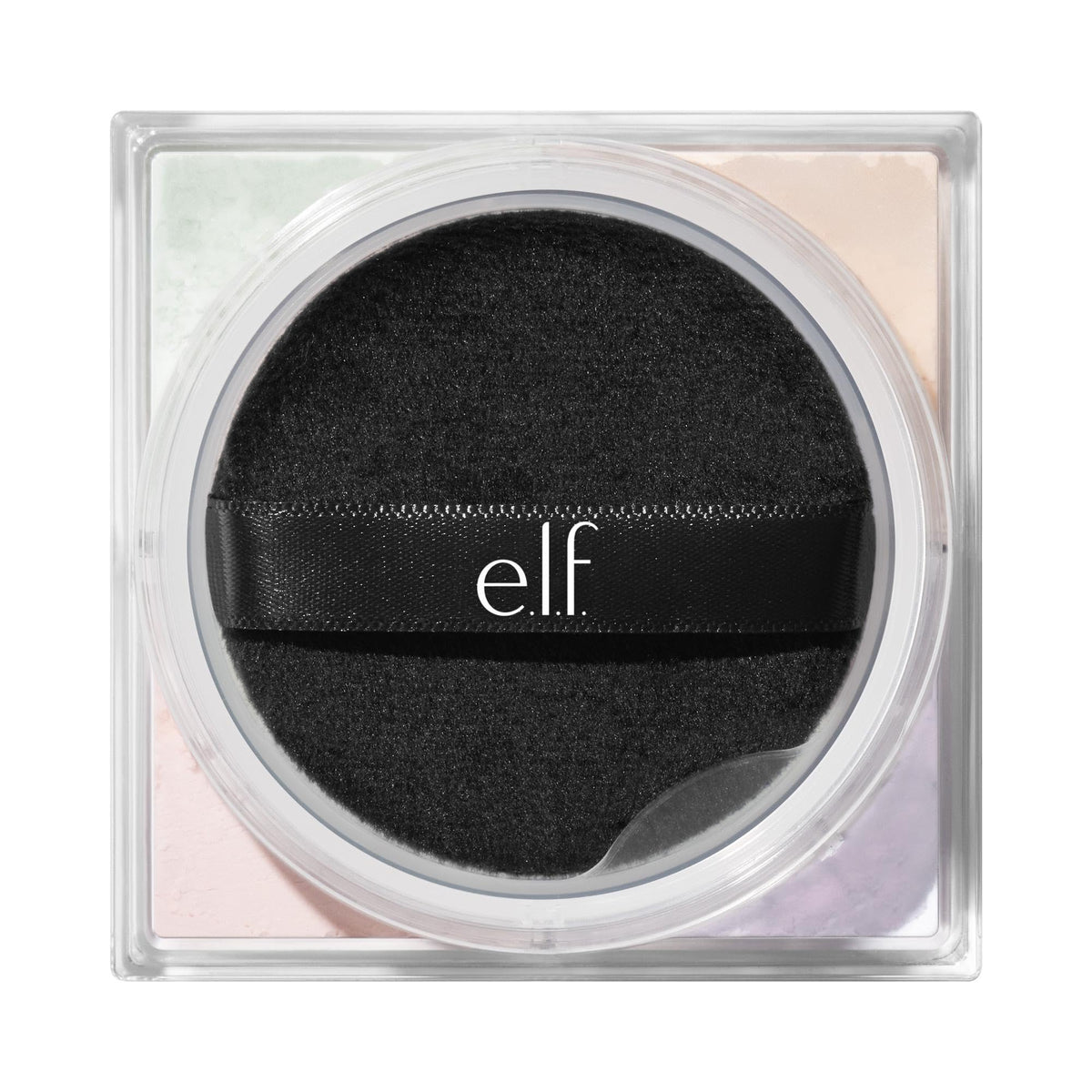 e.l.f. Set it Bright Powder Quad with makeup brush