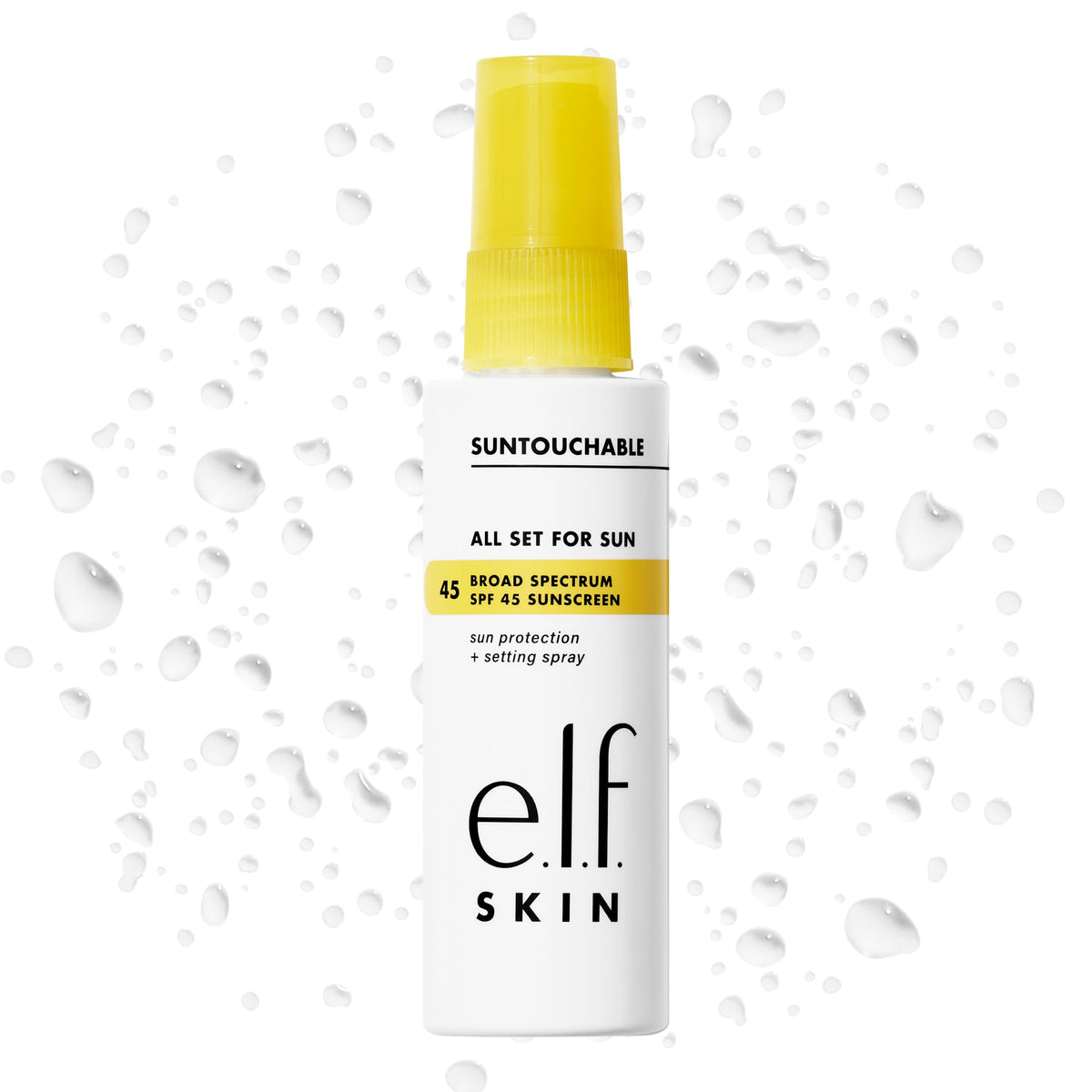 e.l.f. SKIN All Set For Sun SPF 45 Setting Spray front view