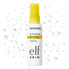 e.l.f. SKIN All Set For Sun SPF 45 Setting Spray front view