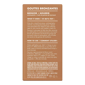 e.l.f. SKIN Bronzing Drops Fair Gold texture close-up
