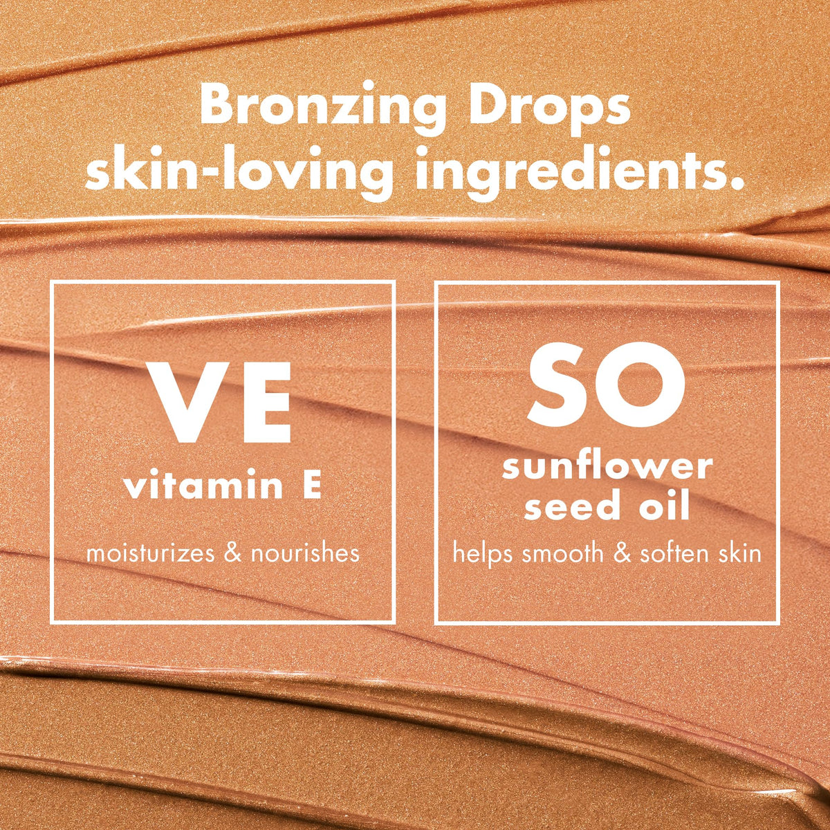 e.l.f. SKIN Bronzing Drops Fair Gold with dropper