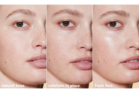 e.l.f. SKIN Gentle Peeling Exfoliant 110g application on skin