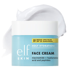 e.l.f. SKIN Holy Hydration! Face Cream front view with SPF 30 label