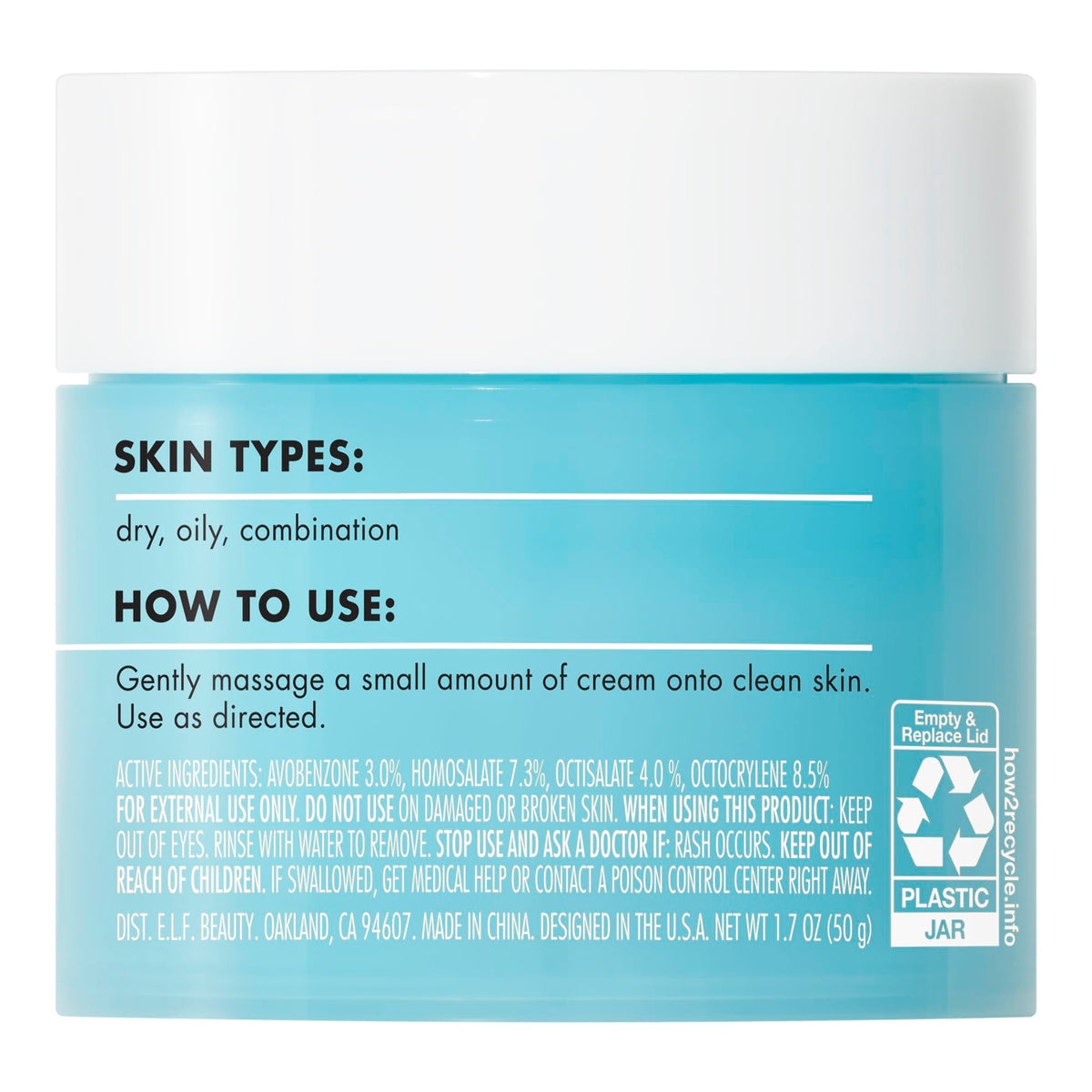 e.l.f. SKIN Holy Hydration! Face Cream in lifestyle setting