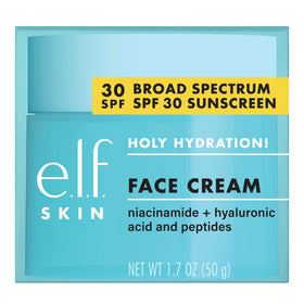 e.l.f. SKIN Holy Hydration! Face Cream open with product inside
