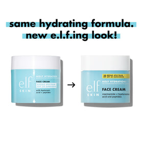 e.l.f. SKIN Holy Hydration! Face Cream with ingredients list