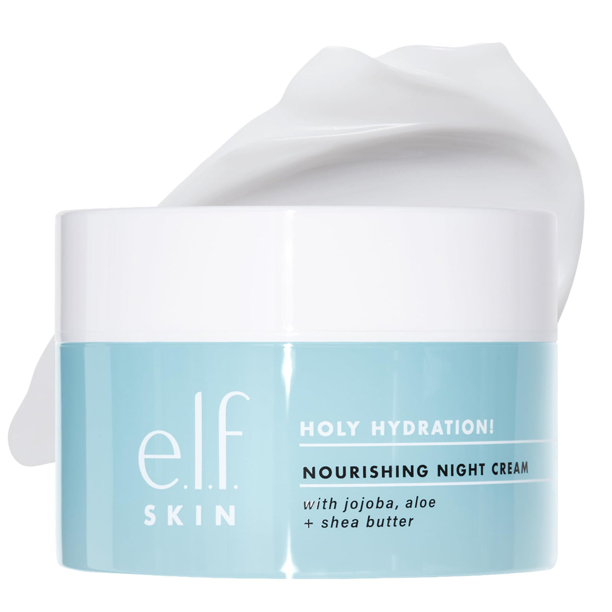 e.l.f. SKIN Holy Hydration! Nourishing Night Cream front view with packaging