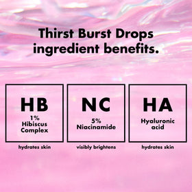 e.l.f. SKIN Holy Hydration! Thirst Burst Drops Mini Serum lifestyle scene