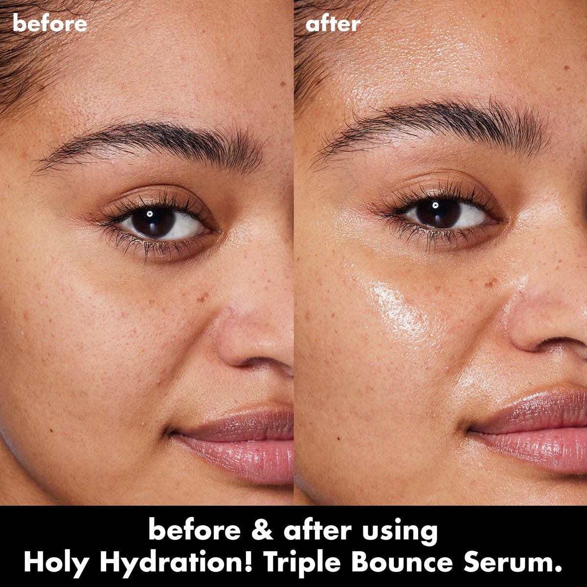 e.l.f. SKIN Holy Hydration! Triple Bounce Serum bottle with dropper