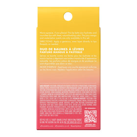 e.l.f. Squeeze Me More Lip Balm Duo on a wooden surface