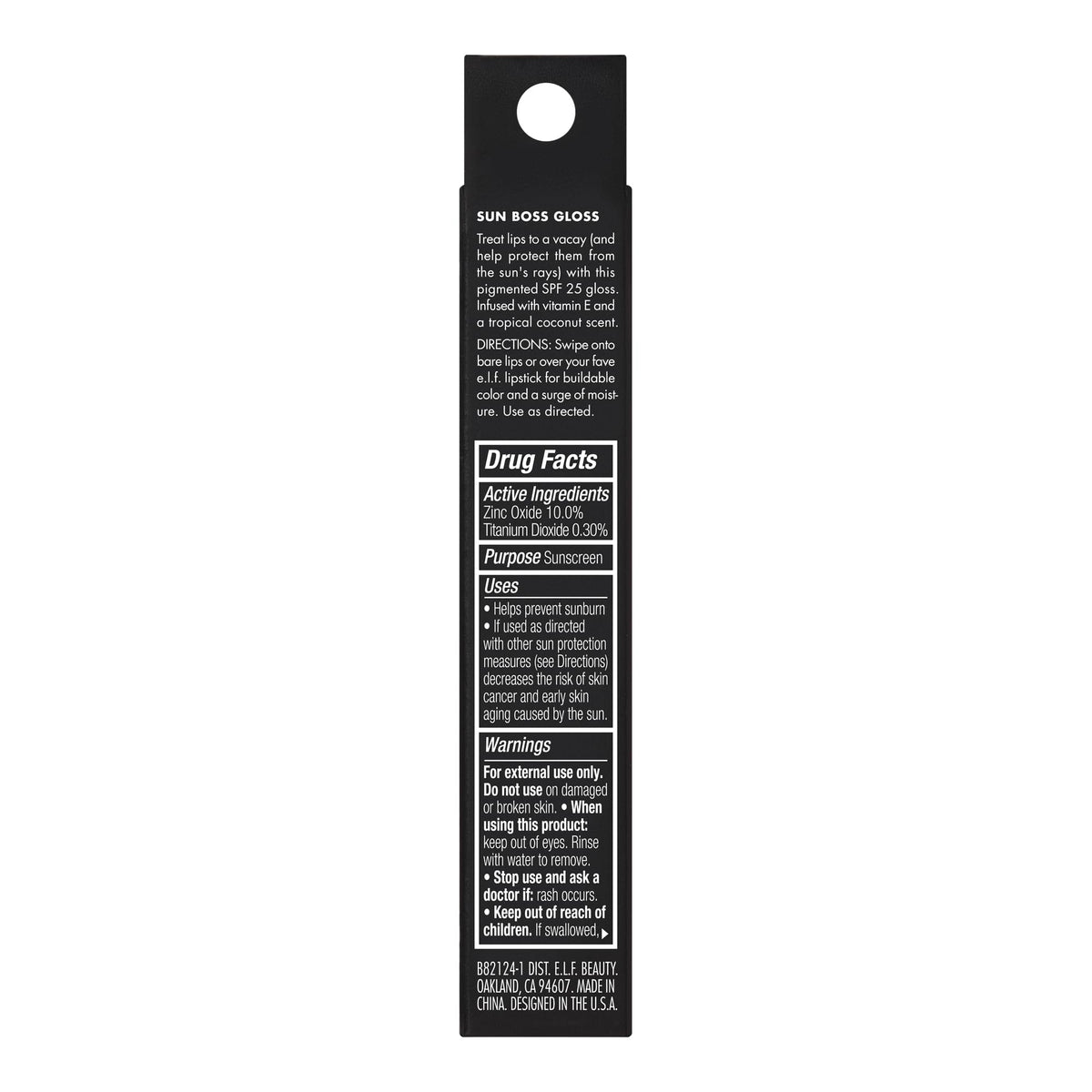 e.l.f. Sun Boss Gloss SPF 25 It's Your Mauve lifestyle shot