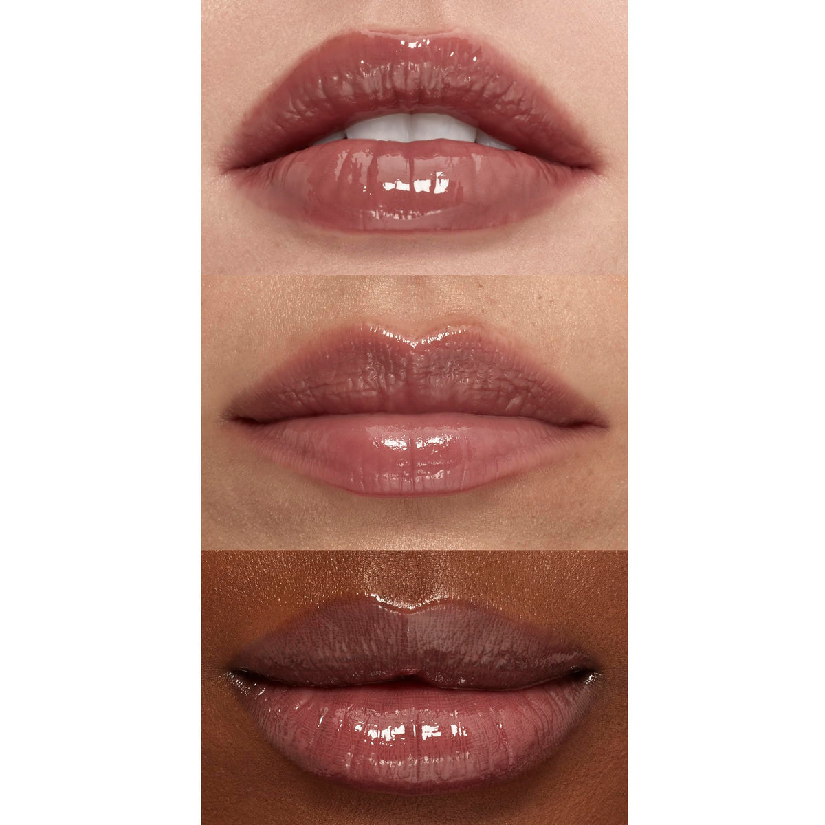 e.l.f. Sun Boss Gloss SPF 25 It's Your Mauve texture close-up