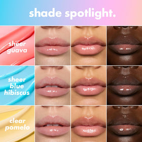 e.l.f. Thirst Burst Lip Clear Pomelo top view
