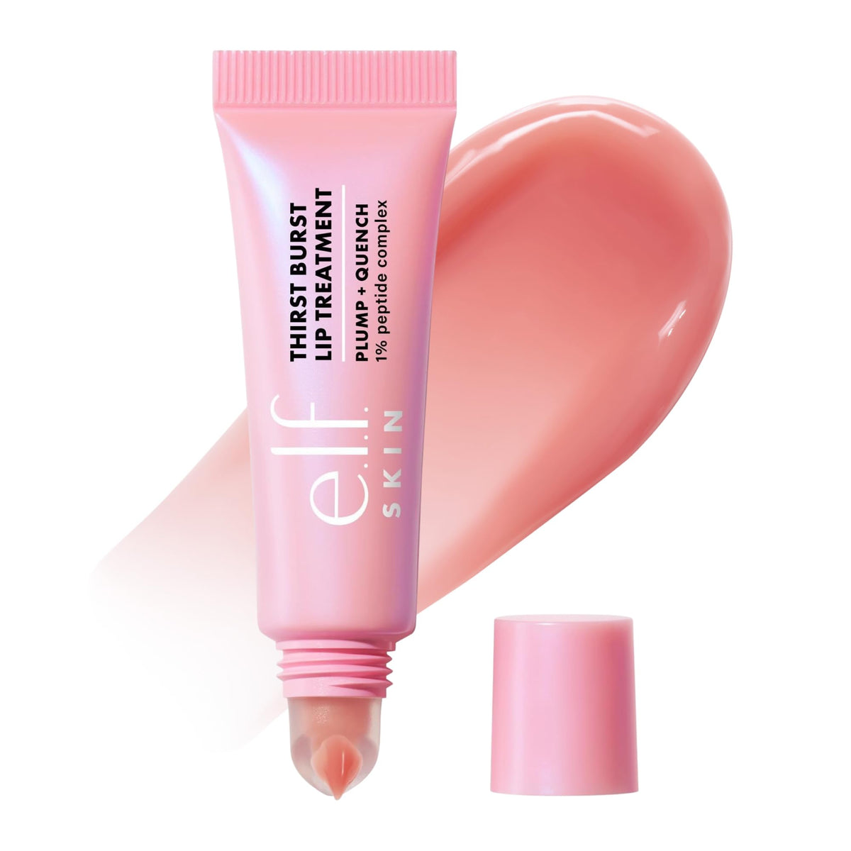 e.l.f. Thirst Burst Lip in Sheer Guava front view